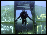 bsac diver on liberty wreck